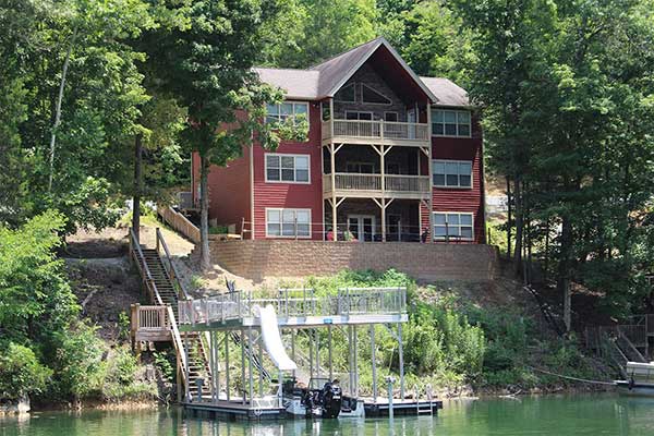 Norris Lake Villas | Cedar Cove Sleeps 34 | Norris Lake Waterfront Vacation Rental