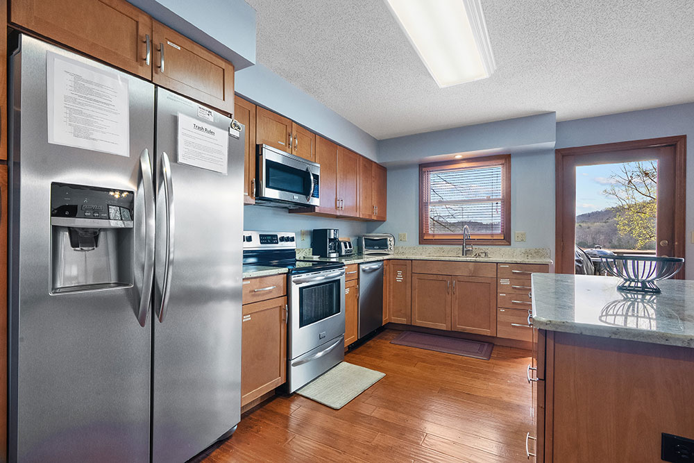 Norris Lake House Rental | Waters Edge— Sleeps 12 | Large Kitchen View 2 | Norris Lake Villas | Norris Lake House Rental | Norris Lake Cabin Rental | Norris Lake Vacation Rental | Tennessee Lake House Rental | Tennessee Lake Vacation Rental | Tennessee Lake Cabin Rental | Norris Lake House Property Management