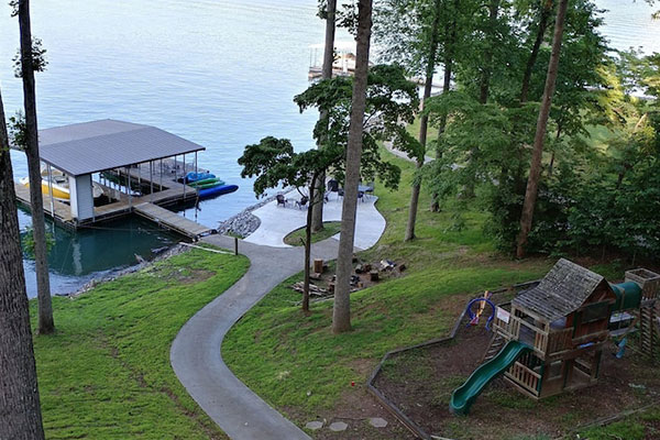 Norris Lake House Rental | Waters Edge — Sleeps 14 | View of Lake from Deck | Norris Lake Villas | Norris Lake House Rental | Norris Lake Cabin Rental | Norris Lake Vacation Rental | Tennessee Lake House Rental | Tennessee Lake Vacation Rental | Tennessee Lake Cabin Rental | Norris Lake House Property Management|